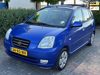 Kia Picanto 1.0 Bling 5-Drs Audio/CD El. bediend vouwdak Electric pakket ABS Colorpakket EBD Trekhaak Dealeronderhoud Nieuwe Apk!