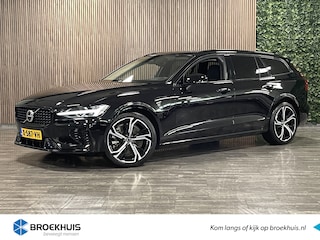 Volvo V60 T6 AWD Recharge Plus Dark | Adaptieve Cruise Control | Stoelverwarming voor+achter | Stuurwielverwarming | Parkeercamera | 19 Inch | Pilot Assist | BLIS Dode Hoek Detectie | Elektrische voorstoelen geheugen | Lederen bekleding | Google Infotainment | Zitt
