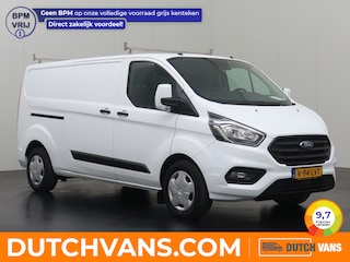 Ford Transit Custom 2.0TDCI 130PK Lang | 2xSchuifdeur | Kastinrichting | Navigatie | Airco | 3-Persoons | Trekhaak