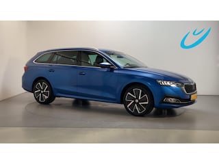 Skoda Octavia Combi 1.0 TSI Business Edition Plus Leder-Alcantara Sfeerverlichting Virtual Cockpit Adaptive Cruise