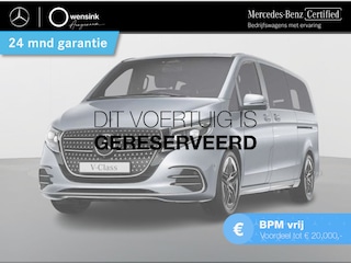Mercedes-Benz V-klasse 300d XL L3 AMG 4MATIC Dubbele Cabine | DISTRONIC Plus | Dodehoekassistent | 2x Schuifdeur Elektrisch | Adaptieve Cruise |