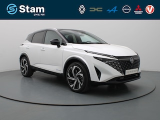 Nissan Qashqai 190pk e-Power Tekna Plus Automaat NIEUW!! BOSE | 360° Camera | Adapt. Cruise | Parkeersens. v+a | Stoel-/stuur-/voorruitverw. | Panoramadak