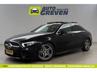 Mercedes-Benz A-klasse 200 AMG 164PK Pano LED Virtual Clima Cruise Camera Carplay Navi PDC 18"LMV