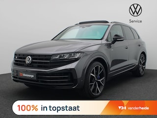 Volkswagen Touareg 3.0 TSi eHybrid 4MOTION R Edition 463PK DSG matrix led, trekhaak, panoramadak, 360gr. camera, leder, luchtvering, keyless, stuur-stoelverwarming, Dynaudio, head-up display, 22" lichtmetaal