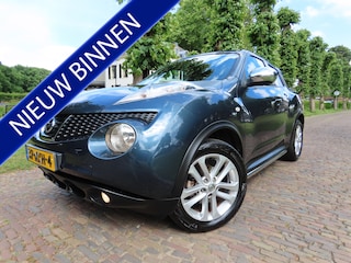 Nissan Juke 1.6 Acenta Automaat Ecc Cruisecontrol Sidebar Lm Velgen Trekhaak***Apk t/m 18-6-2026***