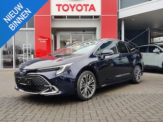 Toyota Corolla Touring Sports HYBRID 140 DYNAMIC NIEUW DIRECT LEVERBAAR STOELVERW LED 17"LM-VELGEN PARK-SENSOREN APPLE/ANDROID NAVI