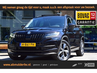 Skoda Kodiaq 1.5 TSI 150PK Sportline Business DSG Automaat | Org. NL | BOVAG Garantie | Trekhaak | Panoramadak | Virtual Cockpit | 19'' Velgen | Camera | Full LED | Elektrische Kofferklep |