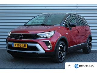 Opel Crossland 1.2 TURBO 130PK ULTIMATE AUTOMAAT / NAVI / LEDER / CLIMA / AGR / 17" LMV / CAMERA / KEYLESS / PANO. DAK / FULL-LED / 1E EIGENAAR / NIEUWSTAAT !!