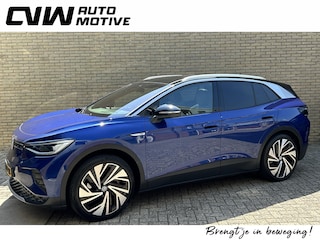 Volkswagen ID.4 First Max 77 kWh | Panoramadak | Trekhaak | Matrix LED | Navigatie | 360 camera | Apple CarPlay | Leder/alcantara | Adaptieve cruise | Lane/side assist | Sportstoelen | Keyless | DAB | 21 inch lichtmetalen velgen | Elektrische achterklep | Head up | Dodehoekdetectie