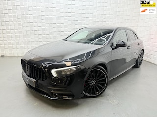 Mercedes-Benz A-klasse 200 AMG NIGHT LEER CAM BLACKPACK