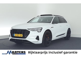 Audi e-Tron 55 360pk quattro 2x S-Line 95 kWh Trekhaak 360Camera RS-Stoelen B&O Sluithulp Luchtvering Spiegelcamera's Panoramadak Leder Navigatie