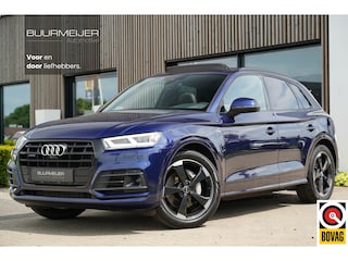 Audi Q5 50 TFSI e quattro Competition - HUD - Luchtvering - Trekhaak - Panoramisch schuif/kanteldak - Stoelverwarming - 3 zone Climate Control - Adaptieve cruise control - Ambience verlichting -