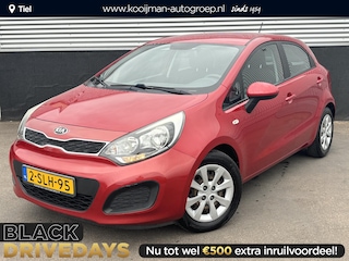 Kia Rio 1.2 CVVT Comfort Pack Airco, 5-deurs, Nieuw geleverd en onderhouden, Centrale deurvergrendeling, elek. verstelbare spiegels