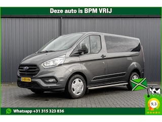 Ford Transit Custom **2.0TDCI 130PK | ZGN. | Automaat | 9-Zits | LED | Cruise | Airco | PDC | Euro 6**