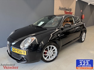 Alfa Romeo Mito 0.9 TwinAir Exclusive|Bruin leder|NAV|17''|Volledig onderhouden