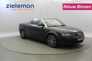 Audi A4 2.4 V6 Cabrio Exclusive Automaat - Clima, Leer, Stoelverwarming