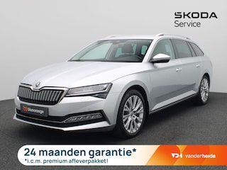 Skoda Superb Combi 1.4 TSI iV Business Edition Plus 218PK DSG Adaptieve Cruise Controle, Stoel-Stuurverwarming, Volleder, Memorystoel, Keyless, Side Assist, Achteruitrijcamera, Trekhaak, 18" LM Velgen