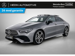 Mercedes-Benz CLA 180 Coupé Automaat AMG Line | Premium Pakket | Nightpakket | Panoramadak | Advanced Sound System | Keyless-Go | Sfeerverlichting | Stoelverwarming | LED | Spiegelpakket