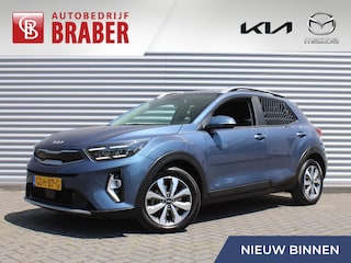 Kia Stonic 1.0 T-GDi MHEV DynamicPlusLine | Stuur-/stoelverwarming | Camera | Clima | Cruise | 16" LM | Navi | LED | Keyless |