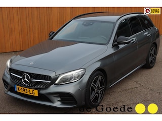 Mercedes-Benz C-klasse Estate 200 Business Solution AMG org. NL leer+el+vw camera's