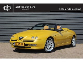 Alfa Romeo Spider 1.8-16V T.Spark - ORG. NEDERLANDS - GIALLO ZOE - LEDER - AIRCO -