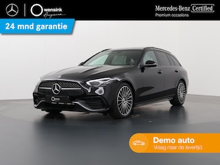 Mercedes-Benz C-klasse Estate 180 AMG NIGHT | Panoramadak | Stoelmemory | Achteruitrijcamera | LED High Performance koplampen | Lichte Bekleding | Sfeerverlichting |