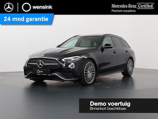 Mercedes-Benz C-klasse Estate 180 AMG NIGHT | Panoramadak | Stoelmemory | Achteruitrijcamera | LED High Performance koplampen | Lichte Bekleding | Sfeerverlichting |