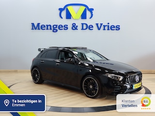 Mercedes-Benz A-klasse 250 Premium Plus AMG Line | Airco ECC | LED | Panorama | Sfeer | Widescreen | Camera | Apple Carplay | DAB | Isofix |
