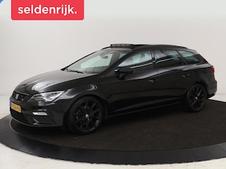 Seat Leon 1.5 TSI FR Ultimate Edition Black | Panoramadak | Stoelverwarming | Adaptive cruise | Beats Audio | Sfeerverlichting | Carplay | Leder/Alcantara | Full LED | Virtual Cockpit | Keyless | Navigatie