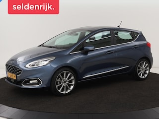 Ford Fiesta 1.0 EcoBoost Vignale | 125pk | Stoel & stuurverwarming | Half leder | B&O Sound | Trekhaak | Carplay | Keyless | Camera | Climate control | Park Assist | Cruise control | Navigatie