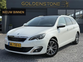 Peugeot 308 SW 1.2 PureTech Allure Navi,Pano,131pk,Trekhaak,Camera,Clima,Cruise,PDC V+A,6 bak,N.A.P,Lm velgen,Apk tot 04-2026