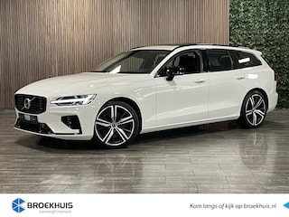 Volvo V60 T6 AWD Recharge R-Design | Schuifdak | 360° Camera | Harman Kardon | Adaptieve Cruise Control | Stoel en Stuurwielverwarming | Full LED Meesturende koplampen | Pilot Assist | BLIS Dode Hoek Detectie | 19 Inch | Keyless Drive | Half lederen bekleding | Par