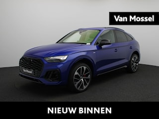 Audi Q5 55 TFSI e S edition Competition 367 PK | S-Line | Automaat | Navigatie | Panoramadak | Head-up display | B&O | Trekhaak | Camera | Stoelverwarming voor & achter | Stuurverwarming | Optiekpakket Zwart Plus | Adaptive Cruise Control | LED Matrix |