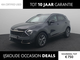 Kia Sportage 1.6 T-GDi Hybrid Dark Edition Leder | Stoelverwarming | Camera | Navi | Clima | Adapt. Cruise