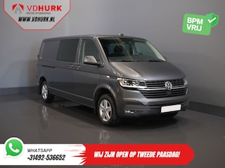 Volkswagen Transporter 2.0 TDI 150 pk DSG Aut. L2 DC Dubbel Cabine MIXTO/ LED/ Adapt.Cruise/ Standkachel/ Stoelverw./ Carplay/ Camera/ PDC/ LMV/ Trekhaak/ Airco