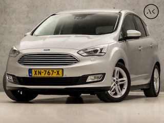 Ford C-MAX 1.0 Sport (GROOT NAVI, CLIMATE, STUUR/STOELVERWARMING, XENON, GETINT GLAS, KEYLESS, SPORTSTOELEN, LM VELGEN, CRUISE, NIEUWE APK, NIEUWSTAAT)
