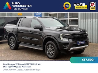Ford Ranger Wildtrak|BPM VRIJ|3.0 V6 Diesel|240PK|Grijs Kenteken