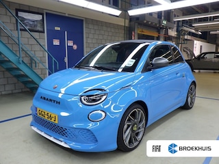 Fiat 500 Abarth Turismo 42 kWh Cabrio verwacht!! | Navigatie | Pack Sound & Tech | JBL | Sportstoelen | Stoelverwarming | Apple Carplay | Android Auto | !!