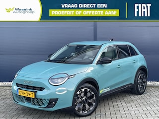 Fiat 600 54kWh 156pk Aut La Prima | Navigatie | Carplay | Leder | Handsfree achterklep