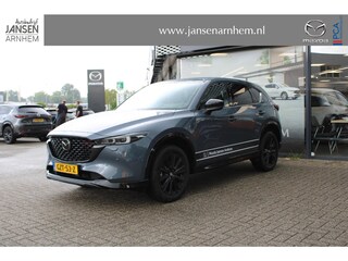 Mazda CX-5 2.0 e-SkyActiv-G M Hybrid 165 Homura & Comfort Pack, Demovoordeel € 7.390-, Navi, Adap.Cruise, Clima, Leder, Apple Carplay, 360 Camera, PDC, HUD, Stoelverwarming/ventilatie, 19" LMV, Elek.Achterklep