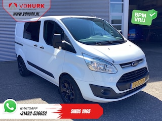 Ford Transit Custom 2.2 TDCI Trend Dubbel Cabine EXPORT ONLY Airco/ Cruise/ Trekhaak/ LM Velgen