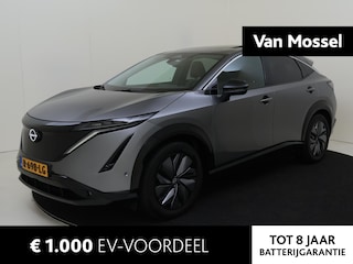 Nissan Ariya Evolve 91 kWh 242PK | Premium Cognac Leder Interieur | Schuif-/Kanteldak | BOSE Audio | Head-Up Display | 360 Camera | Apple CarPlay & Android Auto