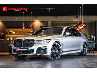 BMW 745e High Exe M-Sport Individual Comfortstoelen V/A Nappa Leder Memory/ Koeling/ Massage, Glasdak, ACC, HUD, Softclose, Laser, Keyless, Harman-Kardon, Driving Ass/ Warmte Comfort/ Airco Comfort/ Park+ Pakket, 4 Zone, Bmw Live, Lmv 20''