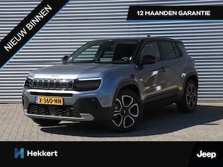 Jeep Avenger 1st Edition 54 kWh 156pk Automaat STOELVERW. VOOR | 18''LM | KEYLESS | NAVI | PDC + CAM. | ADAPT. CRUISE