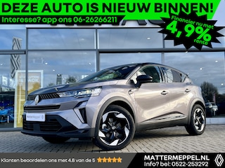 Renault Captur 1.6 E-Tech Full Hybrid 145 Techno | Stoel+Stuurverwarming | Climate Control | Draadloze Telefoonlader | Camera + Sensoren | Apple CarPlay/Android Auto