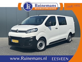 Citroën Jumpy 2.0 BlueHDI 123 PK EURO 6 / L3H1 / DUBBELE CABINE 6-PERS / 2.5 TONS TREKHAAK / AIRCO / CRUISE / NAVI / CARPLAY