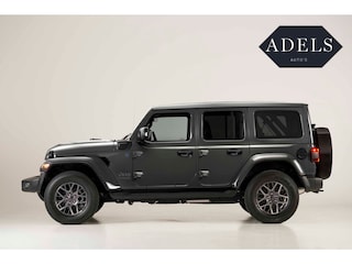 Jeep Wrangler Unlimited 4xe 380 First Edition Camera Keyless Leder ACC Treeplanken