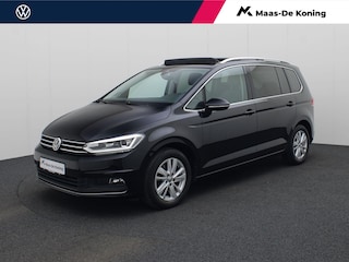 Volkswagen Touran Highline 7P 1.5 TSI 150PK DSG · 7-Persoons · Panoramadak · Trekhaak · Camera + Parkeersensoren