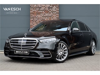 Mercedes-Benz S-klasse 450 4MATIC Premium AMG Line Aut9 | Luchtvering | Distronic+ | 3D-Display | Memory | HUD | Nappa Leder | Stoelventilatie | Panoramadak | Massage | Rijassistentiepakket+ | Digital Light |