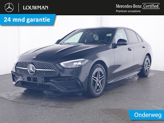 Mercedes-Benz C-klasse 300 e AMG Plug-In Hybride | AMG Line | Night Pakket | Led Koplampen | Stuur en Stoelverwarming |